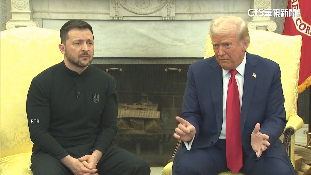 美烏會吵架收場　川普再批：澤倫斯基不要和平