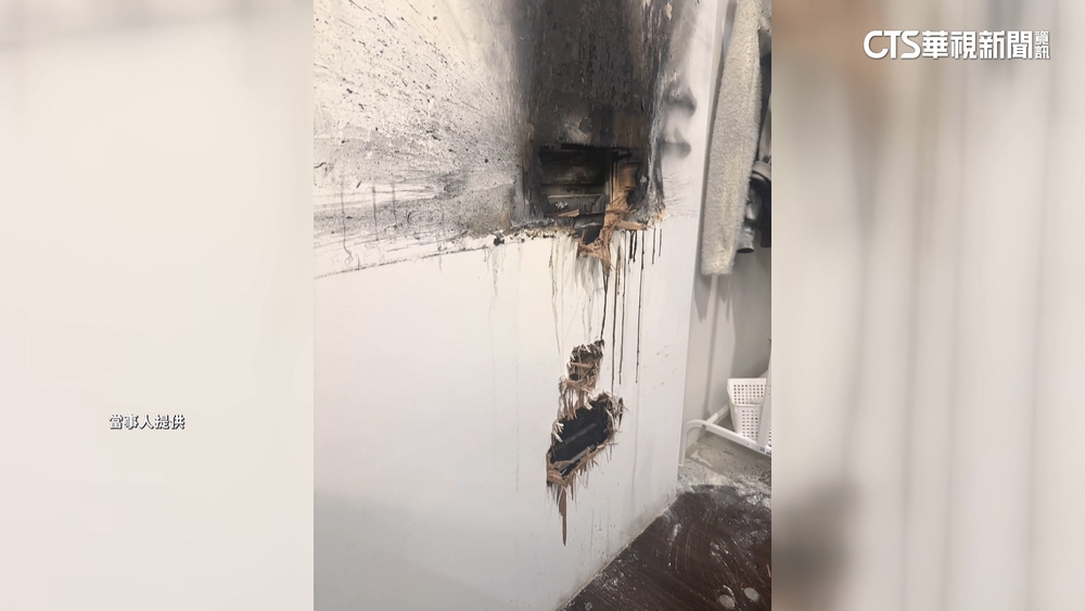 香氛蠟燭疑引燃止汗劑「爆炸起火」　住戶嚇壞