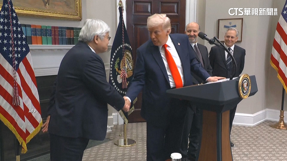 魏哲家同台川普　台積電對美投資加碼千億美元