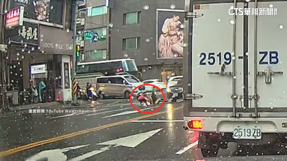疑視線死角　2國小女童過斑馬線遭車撞飛