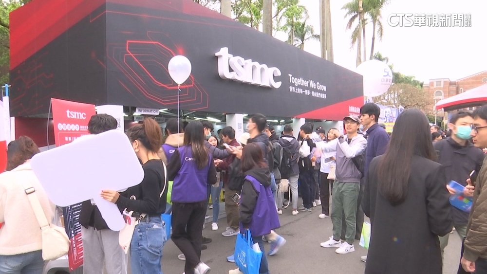 好想去！　台積電徵8千人　碩畢工程師平均年薪220萬