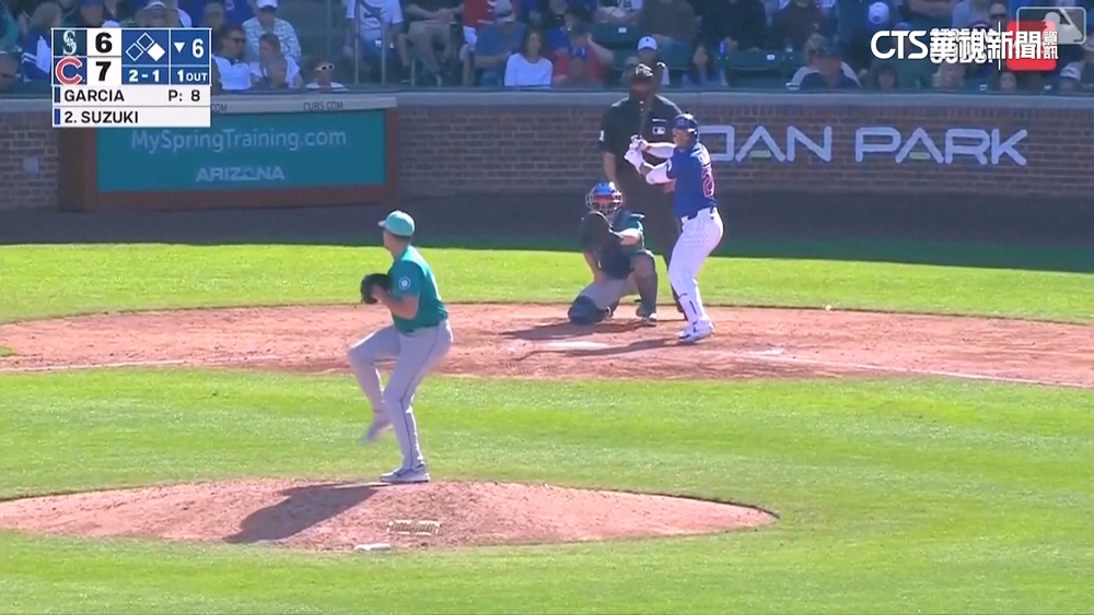 鈴木誠也敲春訓首轟　備戰下週「東京海外賽」