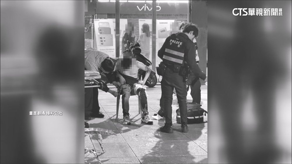 西門町3少年當街遭砍傷送醫 警鎖定嫌犯追緝