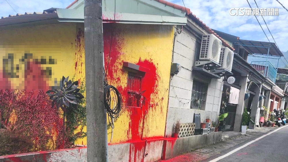 疑停車糾紛埋犯案動機　男趁清晨潑漆砸毀餐廳