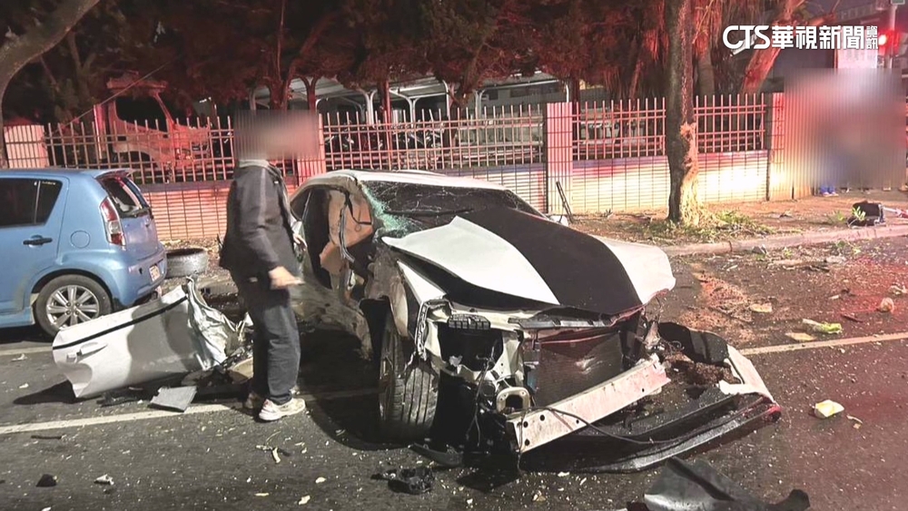 桃園死亡車禍！　左轉直行相撞「轉4圈」駕駛噴飛亡