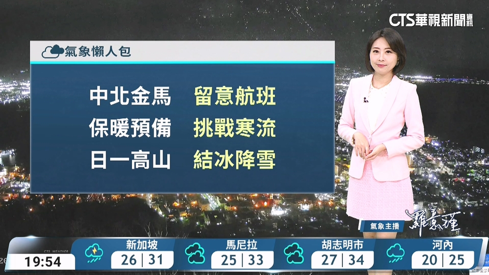 天氣不穩定易有雷陣雨　中部以北留意局部較大雨勢