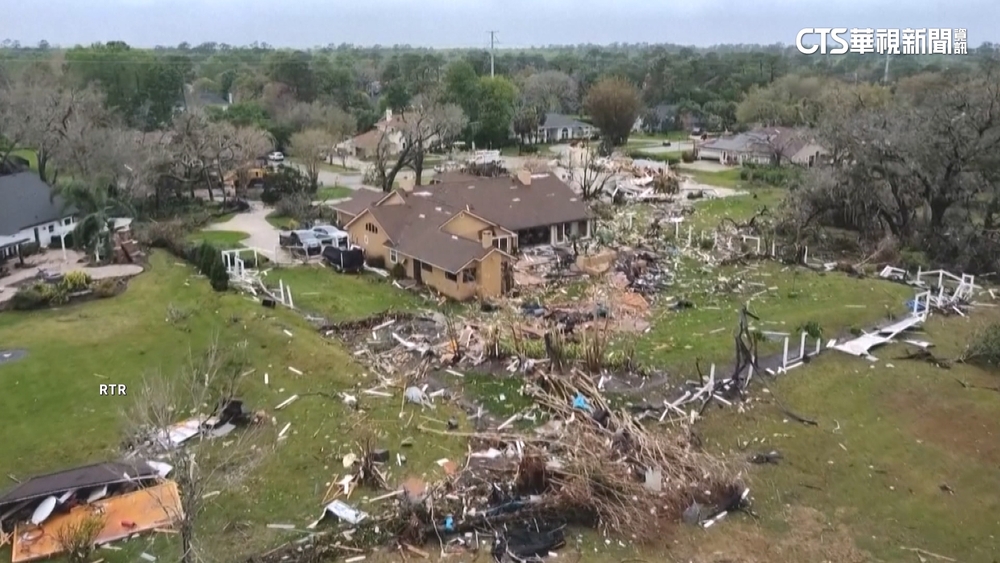 美中部龍捲風肆虐　16死數10傷　200萬人收警報