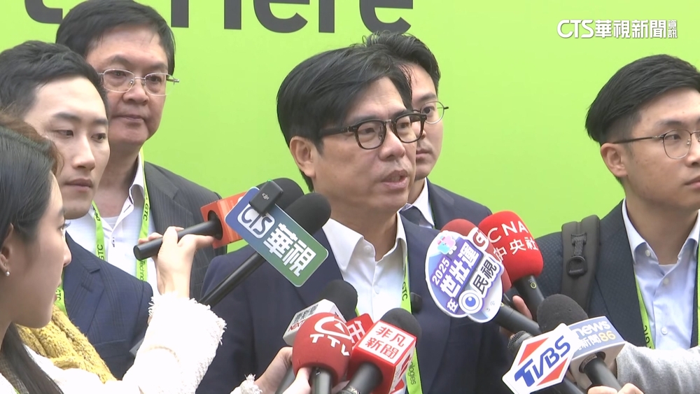 參加GTC大會聽黃仁勳演講　陳其邁：寶貴一課