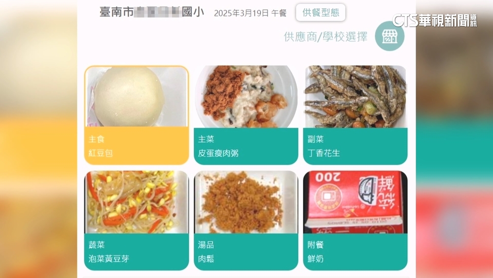 國小營養午餐湯品是''肉鬆''？！　校方：菜色符合營養要求