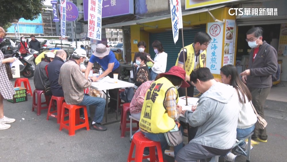 黨服務處轉收件站！　大罷免二階藍綠正面交鋒