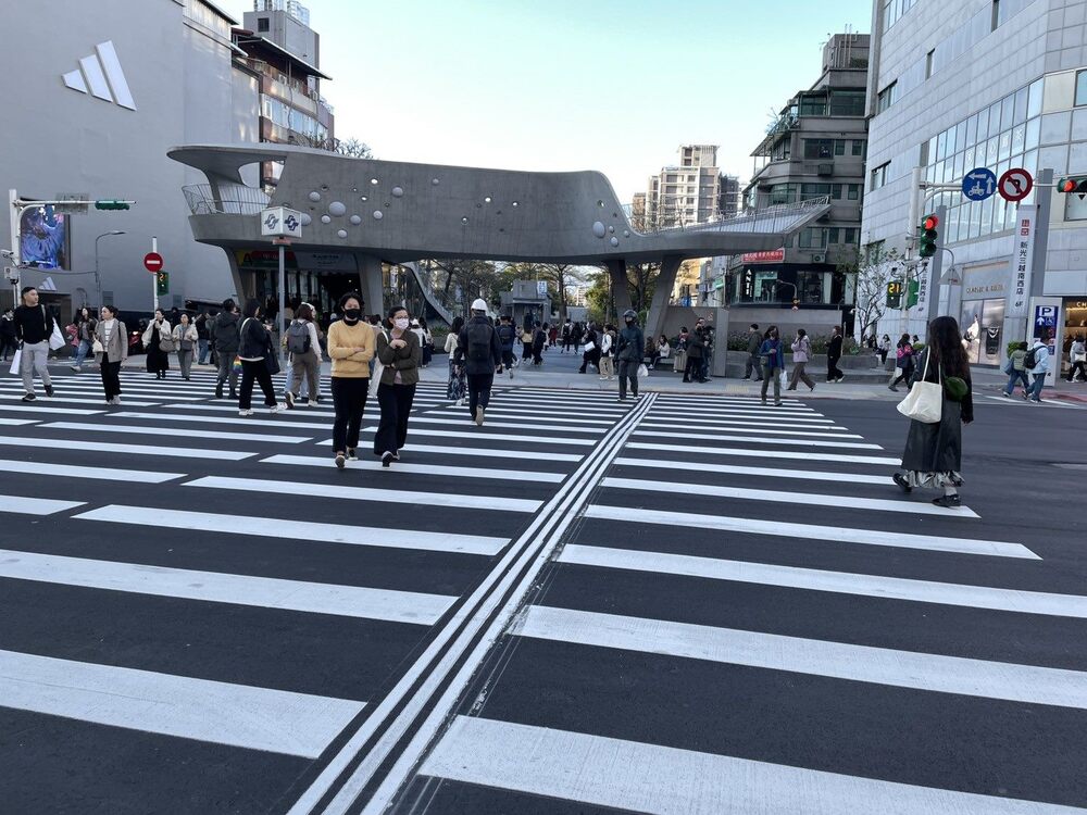 北捷中山站「這處」煥然一新！　網大讚：像日本澀谷街頭