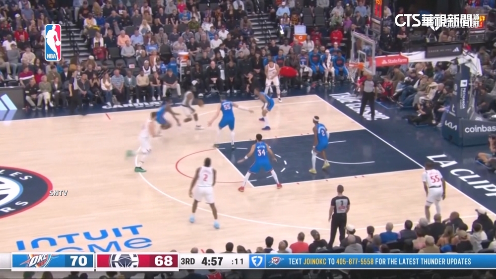 「大鬍子」登歷史得分榜第11　快艇2分差輸雷霆