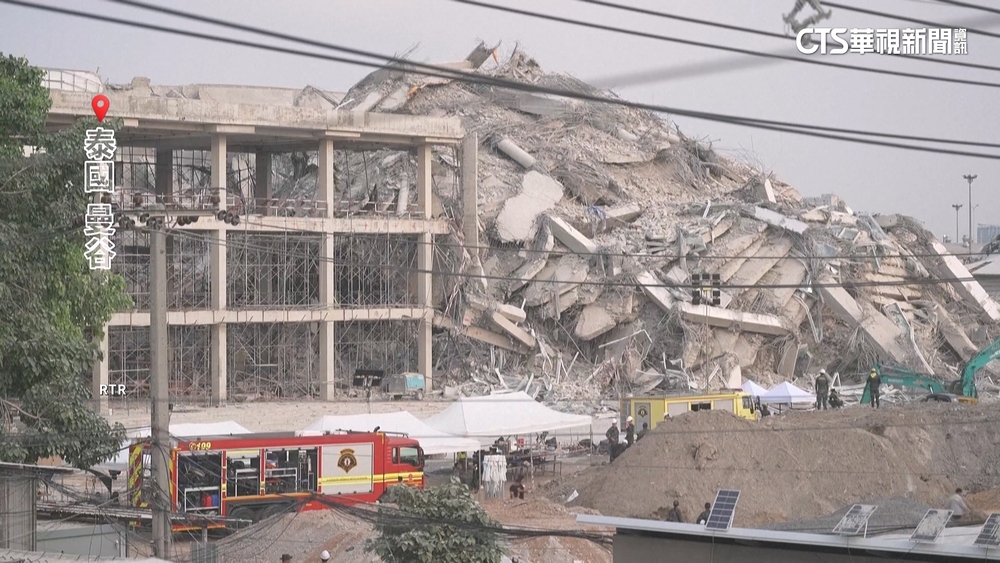 泰國審計大樓震垮！　百困「15有生命跡象」急救援