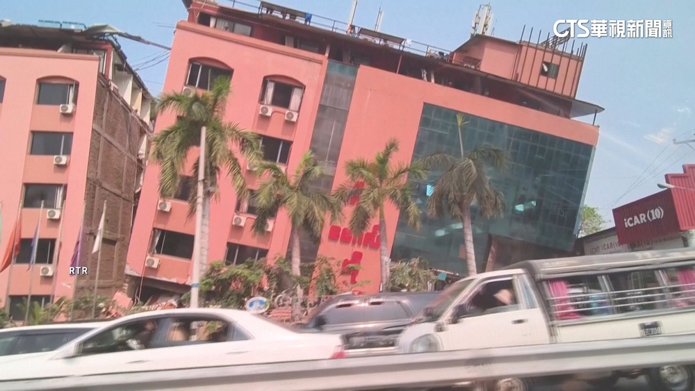 台夫妻到曼德勒旅遊遇強震　夫救出輕傷妻仍受困