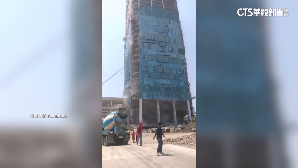 曼谷大樓震垮　專家：結構失支撐引「鬆餅式倒塌」