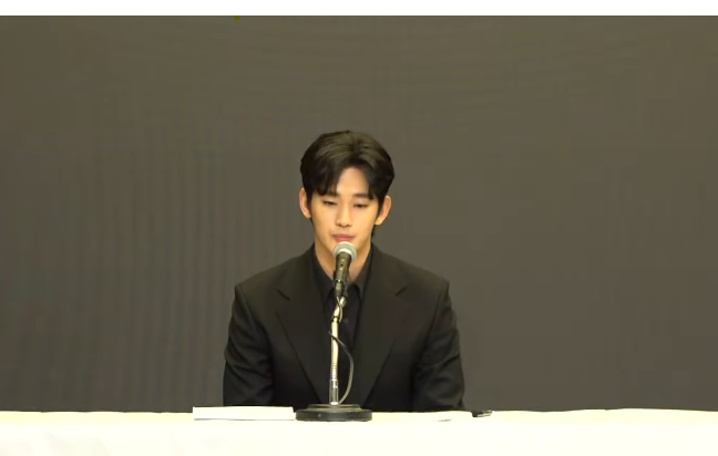 金秀賢現身痛哭道歉　啜泣否認所有爆料：沒有與金賽綸未成年交往