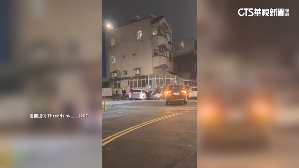 桃園煉油廠外傳槍響！　3嫌拒檢逃逸衝撞民宅遭逮