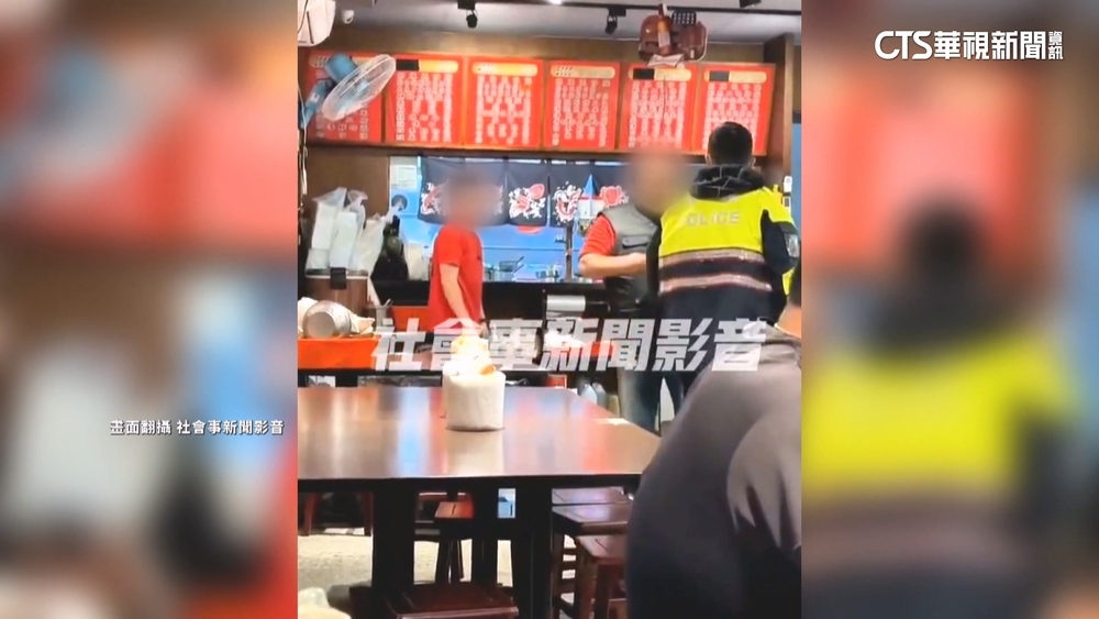 醉失態！廚師店內摔餐具　飆罵警「遭壓制上銬」