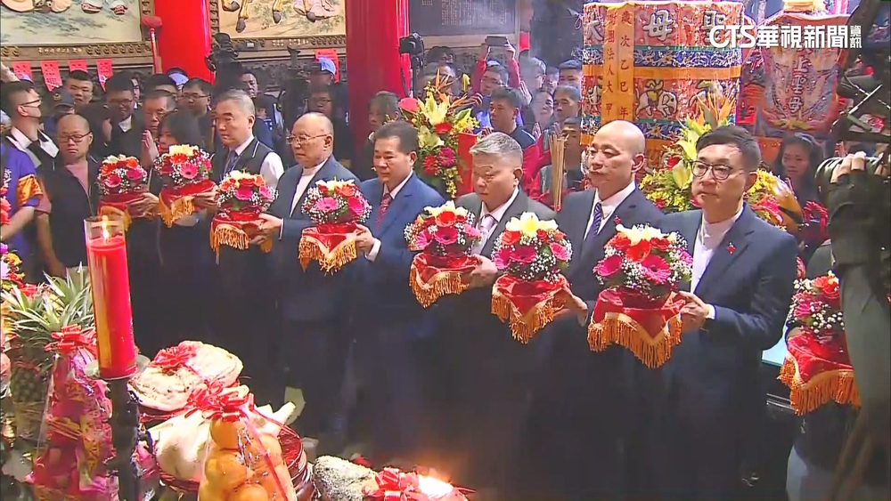 大甲媽遶境藍要角到.綠不見人　鎮瀾宮：媽祖是大家的