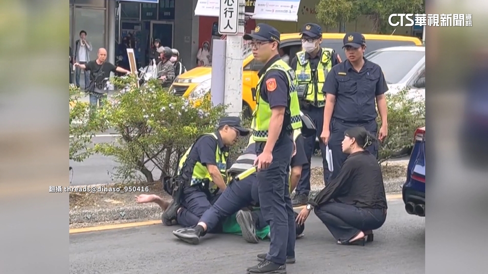 違停遭驅離連續衝撞警害受傷　男依妨害公務罪移送