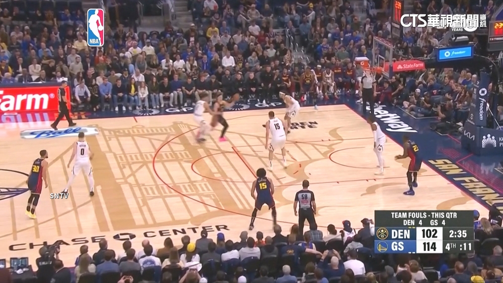 勇士「咖哩大神」！　轟7記三分彈.連3戰飆破35分