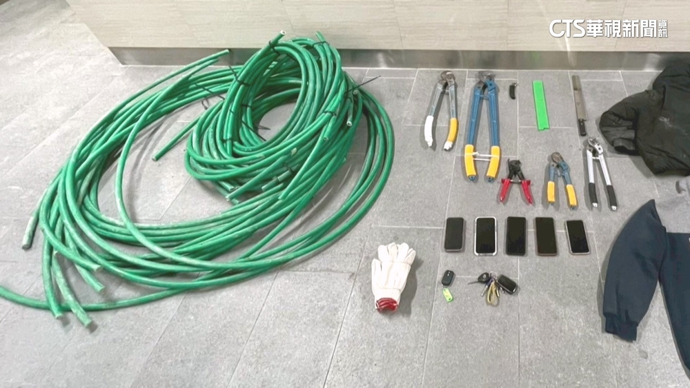 北捷70公斤電纜失竊　工人變賣近10萬元遭逮