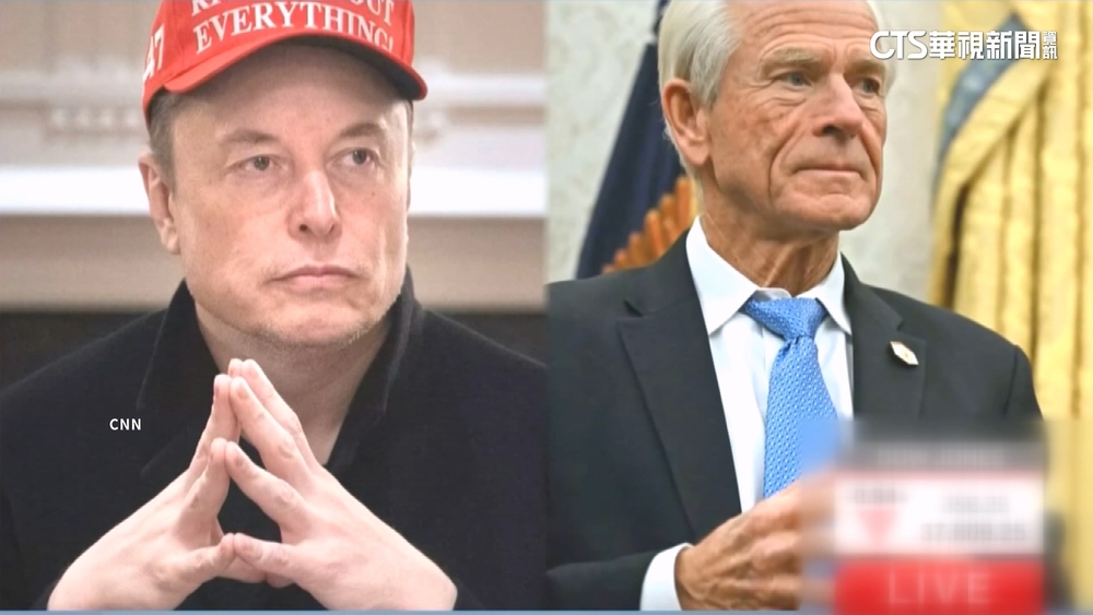 馬斯克.納瓦羅隔空吵關稅　白宮緩頰：男孩子嘛