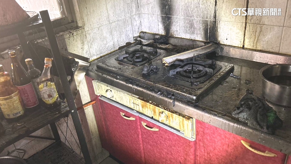 炸豬油變火災！女屋主「鍋放櫃」燒更旺　臉.手腳二度灼傷