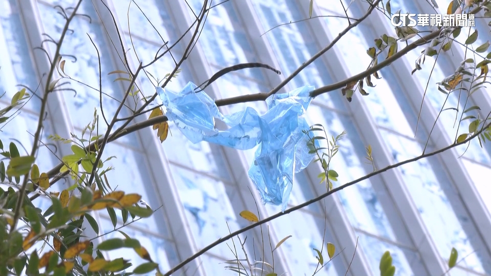 全台中最高「台中之鑽」塑膠貼膜四散　監造：風大亂吹