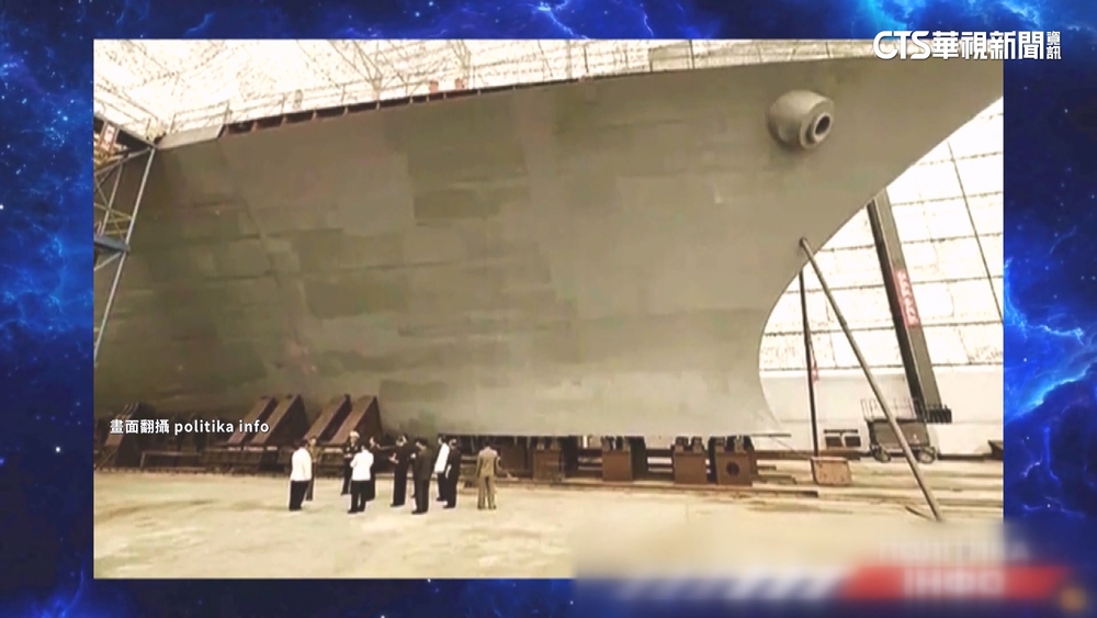 衛星拍攝北韓打造飛彈巡防艦　應有垂發系統