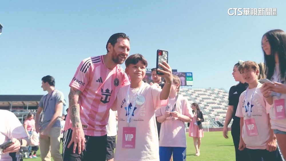 阿根廷球王梅西超有愛　為病童一圓追星夢