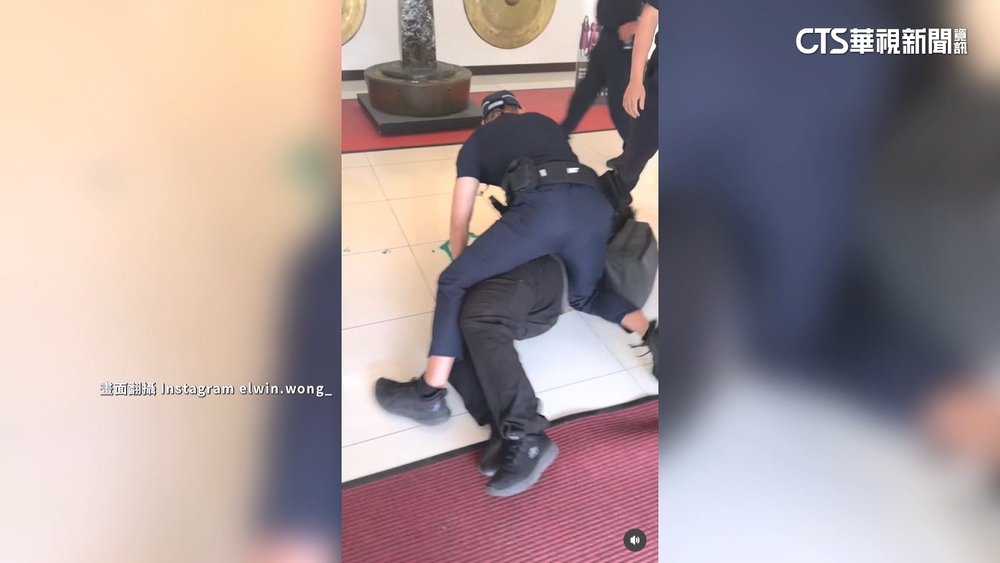 再鬧事！才騎車衝法務部　「陳抗人士」又衝北檢噴漆