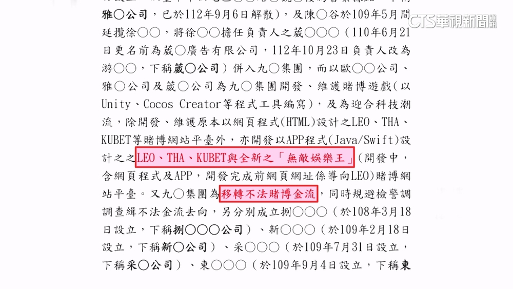 稱陳政谷老大.老闆.總裁　幹部.徐培菁：只是尊稱