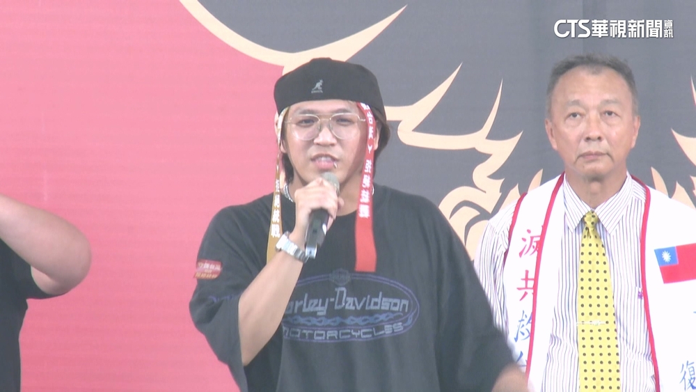 419凱道集結 中配之子喊大義滅親「不想台灣沒有民主」