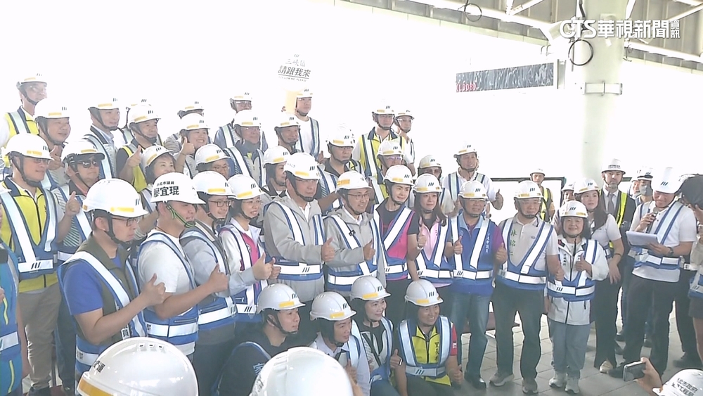 新北捷運三鶯線測試全自動駕駛　侯友宜：一切平順