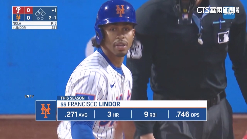 大都會「林董」太嗨　連2天首打席開轟加碼3分砲