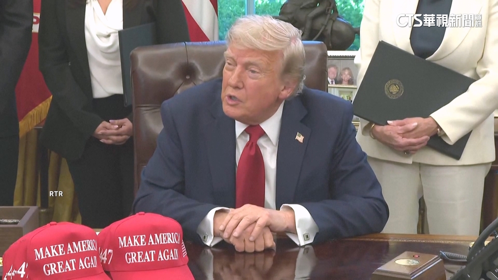 川普放軟喊對中減關稅　重申時機取決於中國