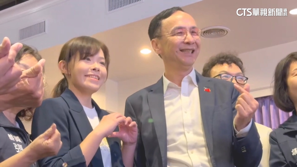 朱立倫同框高虹安喊「反惡罷」　罷團：正當性在哪