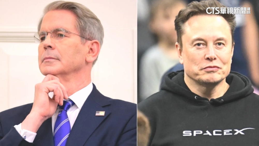 白宮變摔角擂台！　馬斯克與美財長貝森特激烈互嗆