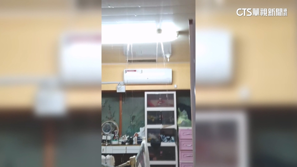 出國前家漏水「淹小池塘」屋主無奈　管委會：老舊消防水管爆