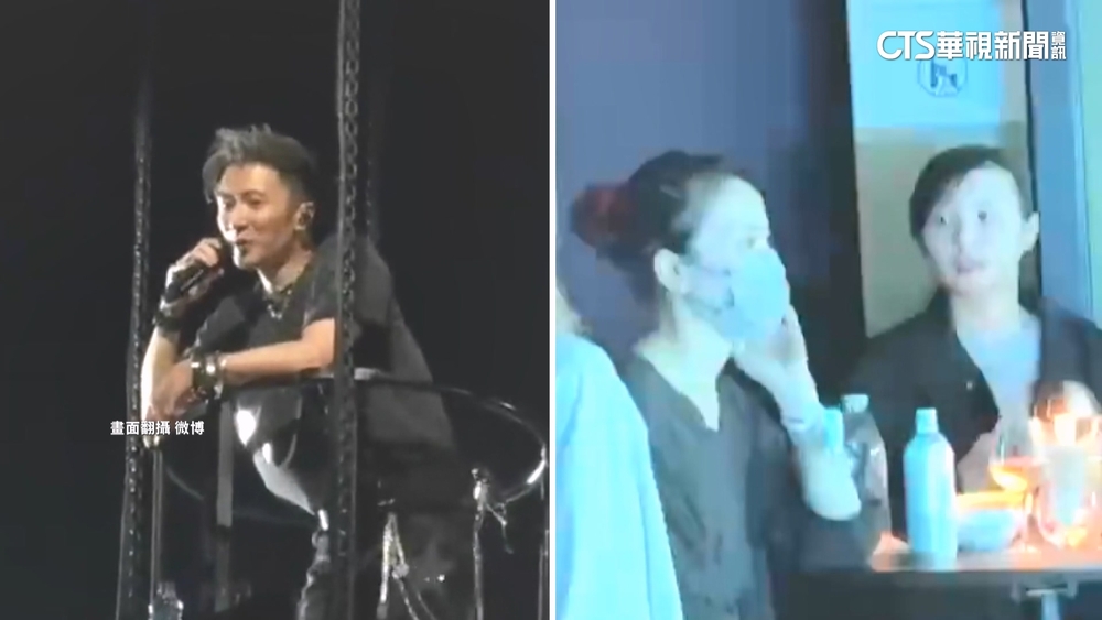 王菲現身挺謝霆鋒演唱會　情變謠言不攻自破