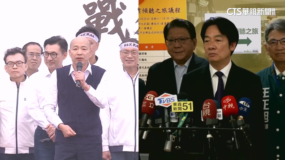 賴清德指「要戰獨裁去天安門」　韓國瑜：在講笑話嗎