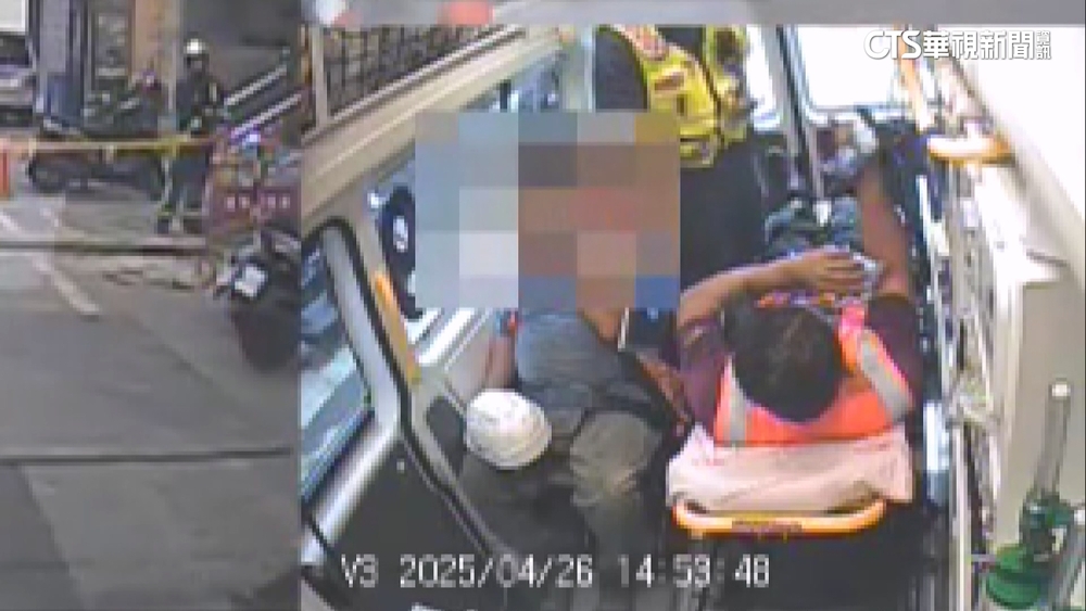 管線施工疑填塞不全氣爆　烈焰噴出8工人逃竄燒傷