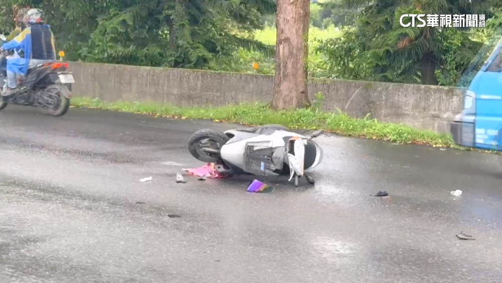 橫切左轉對撞直行機車！　婦噴飛一度陷入昏迷