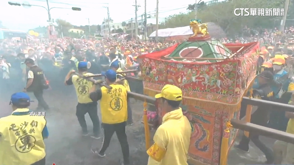 白沙屯媽祖進香　人數破32萬「報名費2億元」