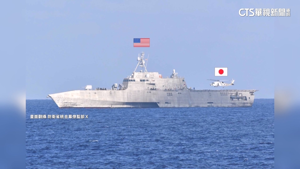實質參與美菲軍演　日本護衛艦「矢矧號」協同演練