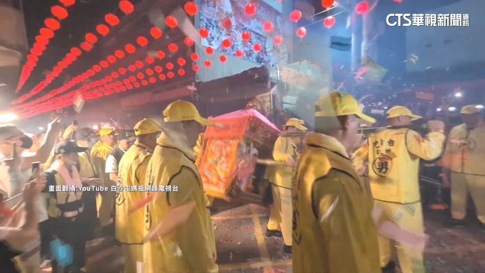 今年急行軍！白沙屯媽時速5公里前進　1分鐘走120步