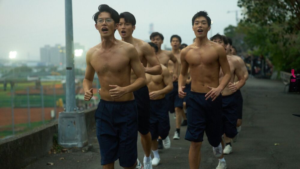 飾演《進行曲》的北影歷屆非常新人牧森、余杰恩及新生代演員劉育仁，在片中卯足全力訓練、勇敢追夢。