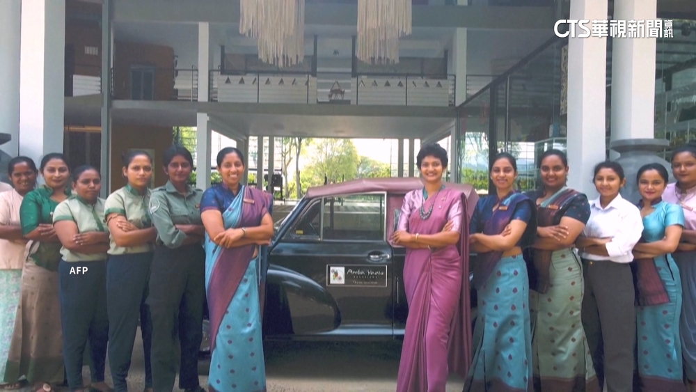 斯里蘭卡飯店獨樹一格 員工清一色為女性