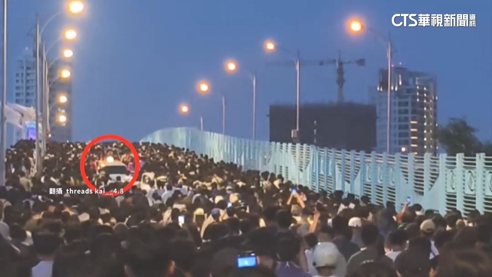 漁光島生活節散場塞爆　駕駛狂叭與遊客起口角